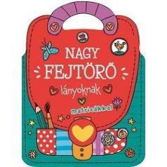 Nagy fejtörő - lányoknak matricákkal