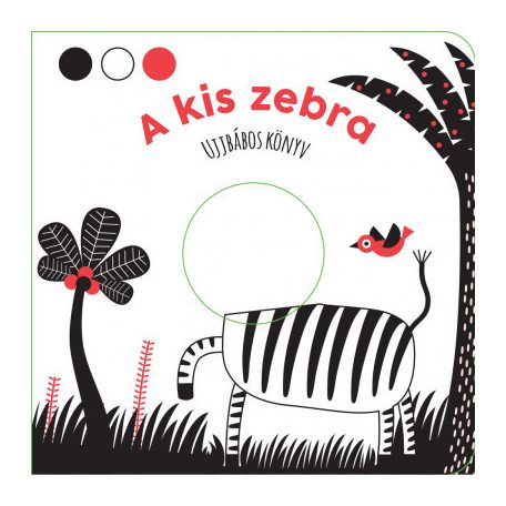 A kis zebra - Ujjbábos könyv