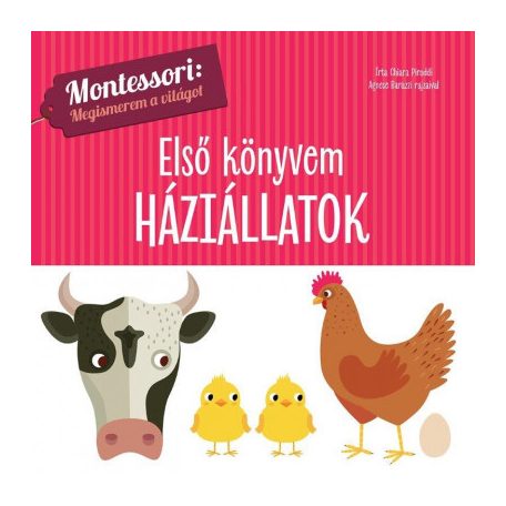 Első könyvem - Háziállatok - Montessori: Megismerem a világot