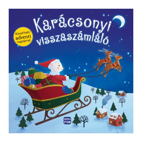 Karácsonyi visszaszámláló - Kinyitható adventi naptárral!