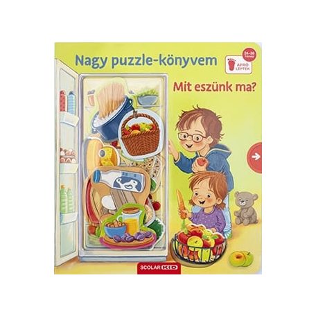 Nagy puzzle-könyvem - Mit eszünk ma?