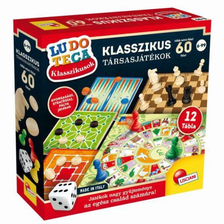 Carotina klasszikus játékok több, mint 60 féle