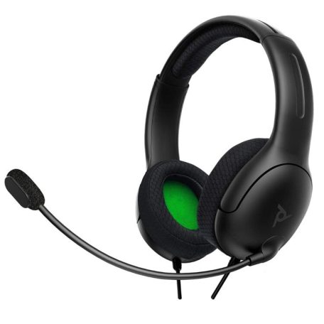 PDP LVL 40, Xbox Series X|S, Xbox One, PC, Sztereó, Gamer, Fekete, Vezetékes headset