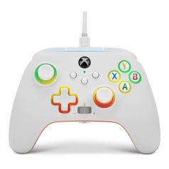   PowerA Spectra Infinity, Xbox Series X|S, Xbox One, PC, LED Lighting, Fehér, Vezetékes kontroller
