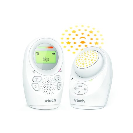 Vtech bébiőr audio kétirányú éjjeli fénnyel és projectorral DM1212