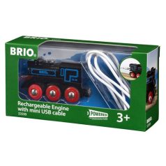 Brio 33599 Elemes mozdony USB kábellel