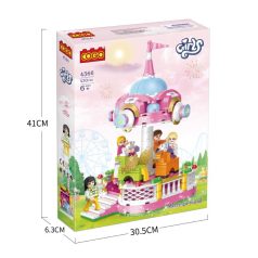   COGO® 4566 | lego-kompatibilis építőjáték | 430 db építőkocka | Körhinta – forgatható