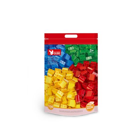 WANGE® - DUBIE 096-1A | lego duplo-kompatibilis építőjáték készlet | 150 db építőkocka | Junior építőkészlet