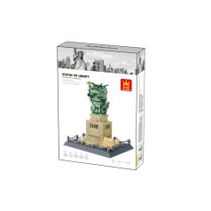   WANGE® 3210 | lego-kompatibilis építőjáték | 414 db építőkocka | Funny Szabadság-szobor – USA