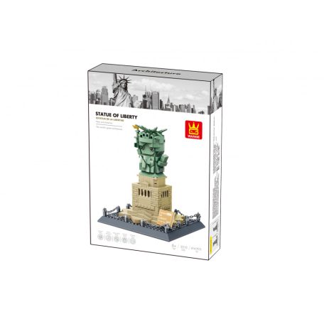 WANGE® 3210 | lego-kompatibilis építőjáték | 414 db építőkocka | Funny Szabadság-szobor – USA