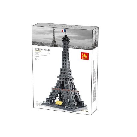 WANGE® 5217 | lego-kompatibilis építőjáték | 976db építőkocka | A párizsi Eiffel torony – Franciaország