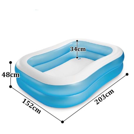 Felfújható családi medence Intex 203x152x48 cm 57180NP