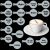 Cappuccino és kávé díszítő szöveges sablonok (16db), Cappuccino és kávé díszítő szöveges sablonok (16db)